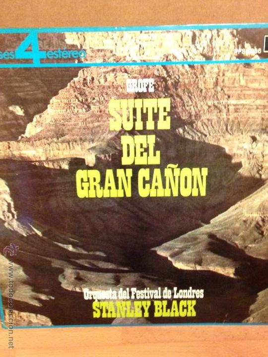 Discos de vinilo: Disco Lp vinilo grofe.suite del gran ca&ntilde;&oacute;n - Foto 1