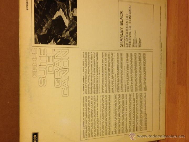 Discos de vinilo: Disco Lp vinilo grofe.suite del gran ca&ntilde;&oacute;n - Foto 2