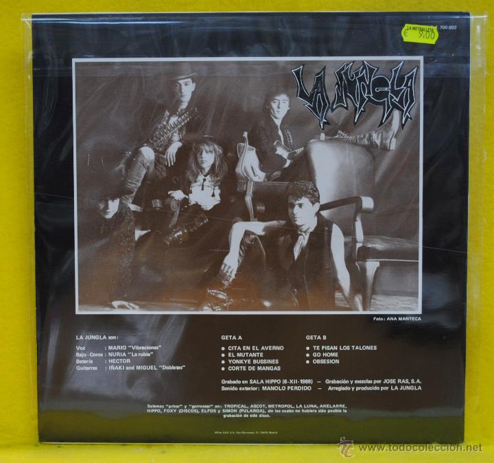 Discos de vinilo: LA JUNGLA - LA JUNGLA - LP - Foto 2