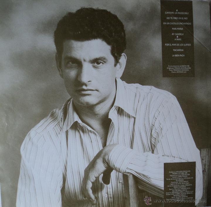 Discos de vinilo: Carlos Cano - Ritmo de vida - Edici&oacute;n de 1989 de Espa&ntilde;a - Foto 4