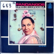 Discos de vinilo: DOLORES DE CORDOBA / PASO POR LA VERA MIA / UN MUNDO NUEVO + 1 (EP 1966). Lote 54282093