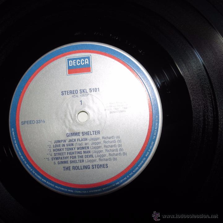 Discos de vinilo: the rolling stones - gimme shelter - Foto 3