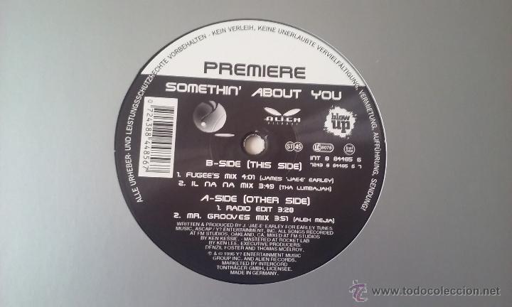 Discos de vinilo: Premiere - Somethin About You - 1995 - Foto 1