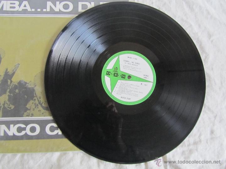 Discos de vinilo: Samba...no duro Os cinco Crioulos Odeon 1967 - Foto 3