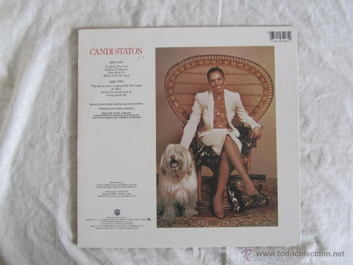 Discos de vinilo: Candi Staton 1980 USA Warner Bross - Foto 2