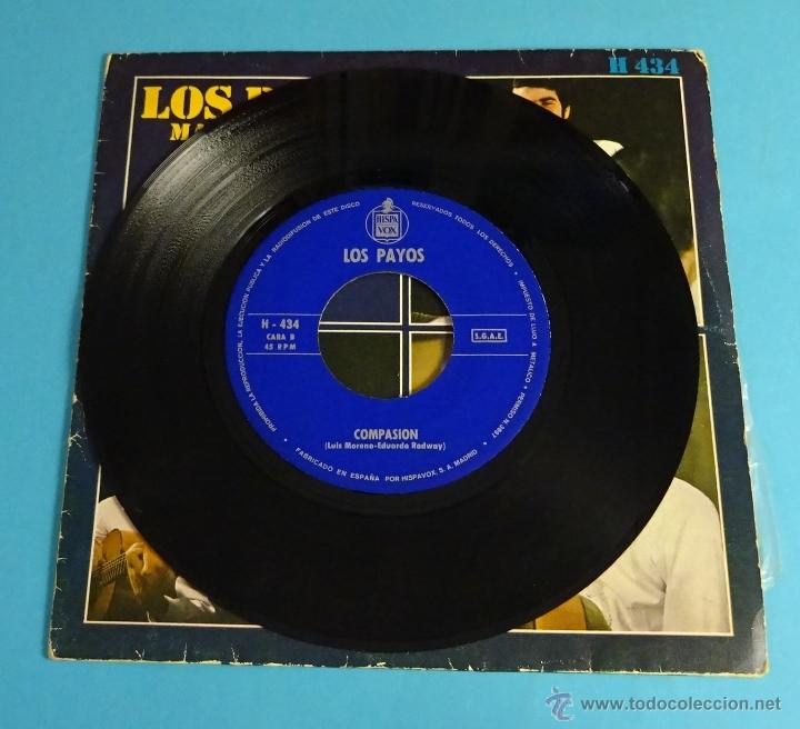 Discos de vinilo: LOS PAYOS. MARIA ISABEL. COMPASI&Oacute;N - Foto 4