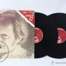 Discos de vinilo: 2 DISCOS / DOBLE LP VINILO - STEVE GOODMAN. ÍDOLOS 12 - ED. BUDDAH, AÑO 1979