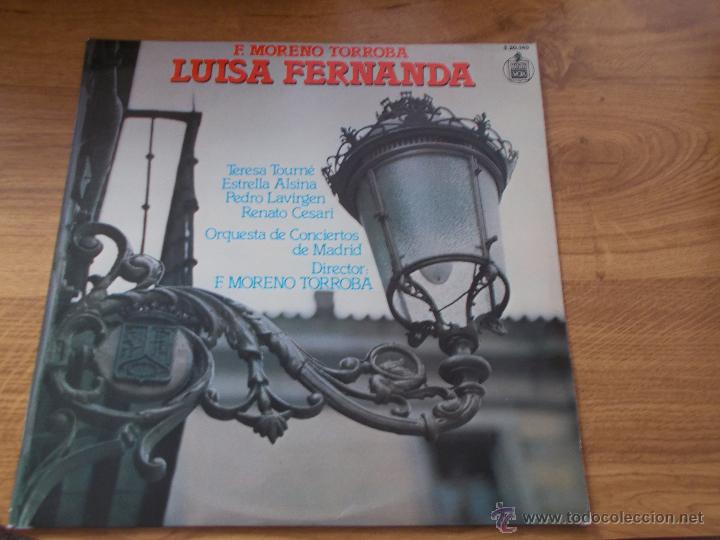 Discos de vinilo: LUISA FERNANDA.F. MORENO TORROBA - Foto 1