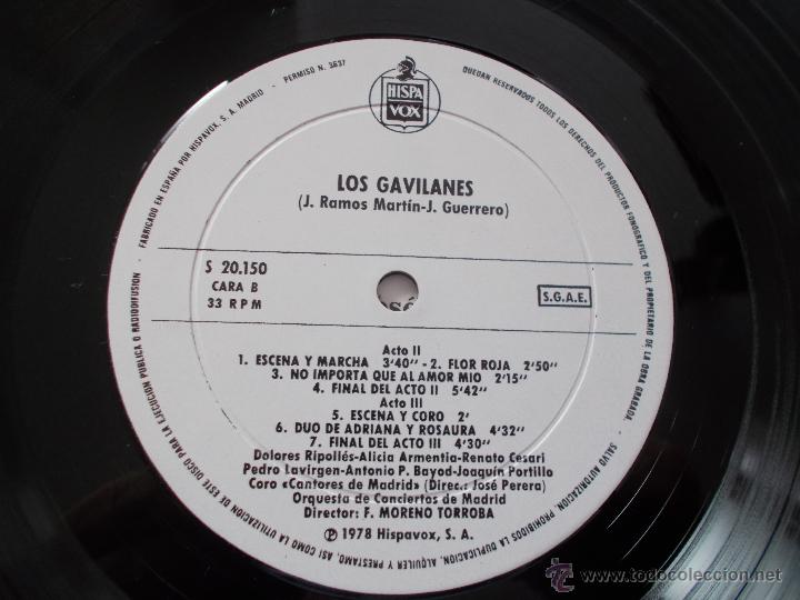 Discos de vinilo: LOS GAVILANES. J. GUERRERO - Foto 2