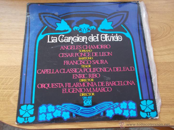 Discos de vinilo: LA CANCION DEL OLVIDO - Foto 1