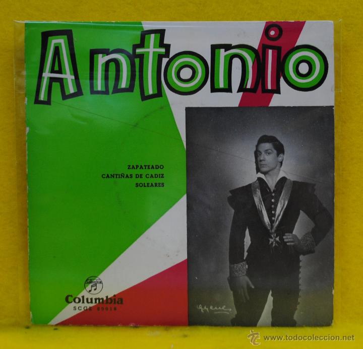 Discos de vinilo: ANTONIO - ZAPATEADO + 2 - EP - Foto 1