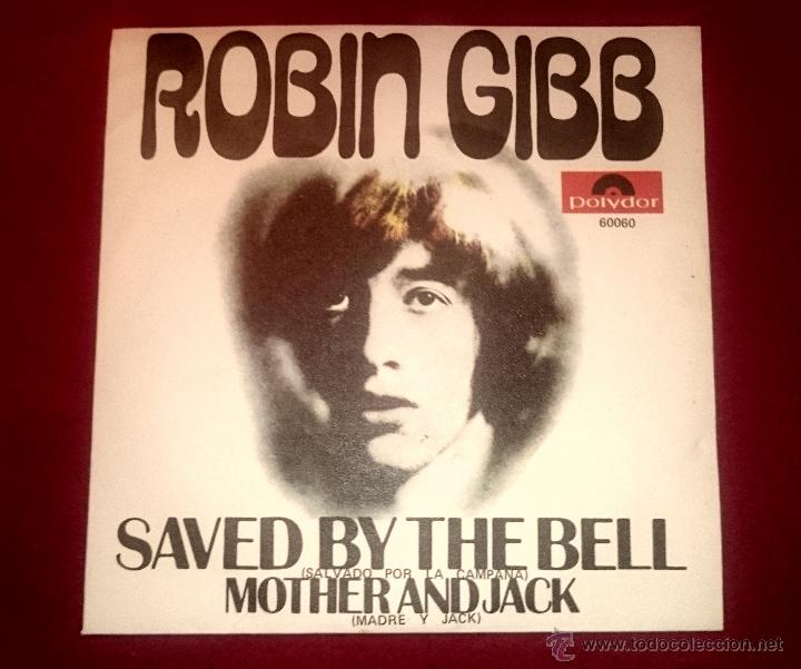 Discos de vinilo: ROBIN GIBB - SAVED BY THE BELL -  POLYDOR - 1969 - Foto 1