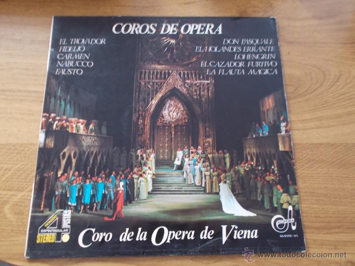 Discos de vinilo: COROS DE OPERA. CORO DE LA OPERA DE VIENA. - Foto 1