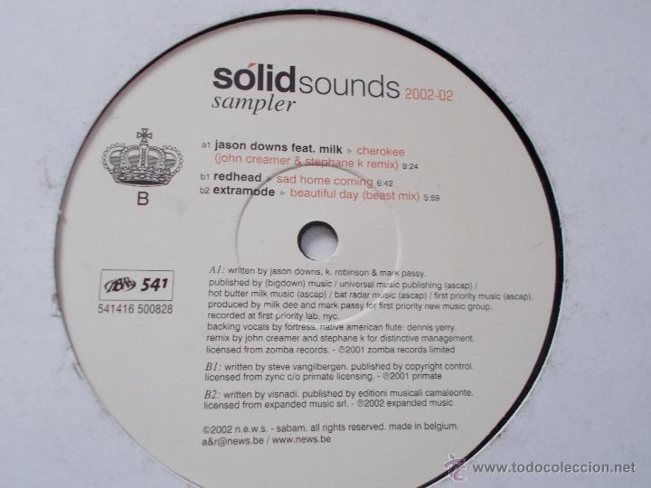 Discos de vinilo: SOLID SOUNDS. SAMPLER - Foto 2