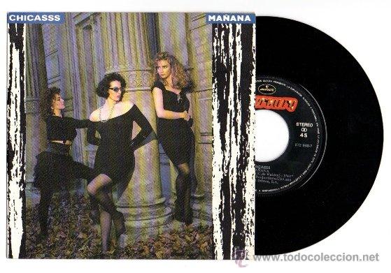 Discos de vinilo: DISCO VINILO SINGLE. CHICASSS. MAÑANA. ANY WAY I CAN. 1989. ED. MERCURY. 45 RPM. - Foto 1 - 54327534