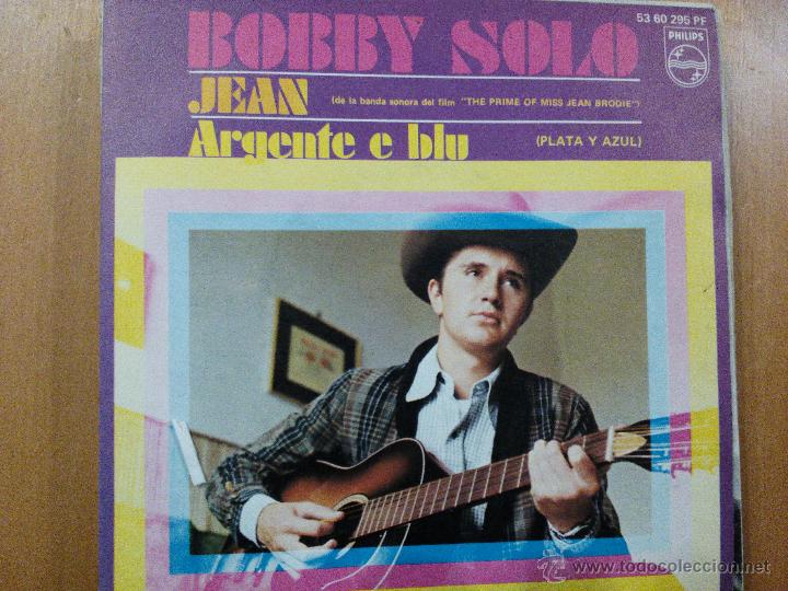 Discos de vinilo: BOBBY SOLO JEAN SINGLE - Foto 1