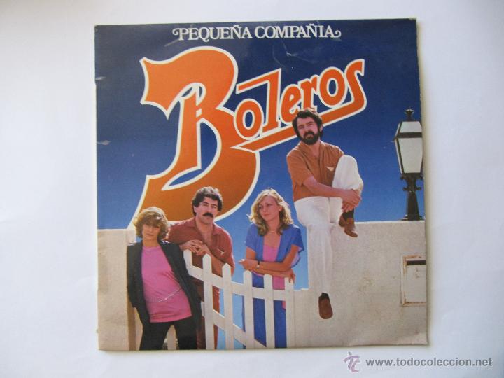 Discos de vinilo: LP VINILO PEQUE&Ntilde;A COMPA&Ntilde;IA BOLEROS - Foto 1