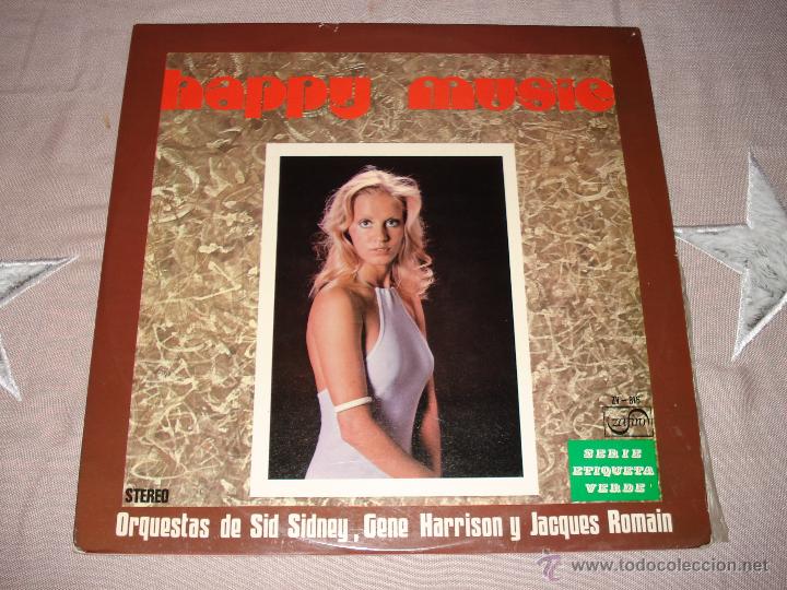 Discos de vinilo: HAPPY MUSIC ORQUESTA DE SID SIDNEY - Foto 1