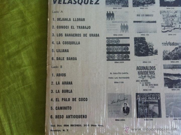 Discos de vinilo: LP-ANIBAL VELASQUEZ-LA ARA&Ntilde;A - Foto 3