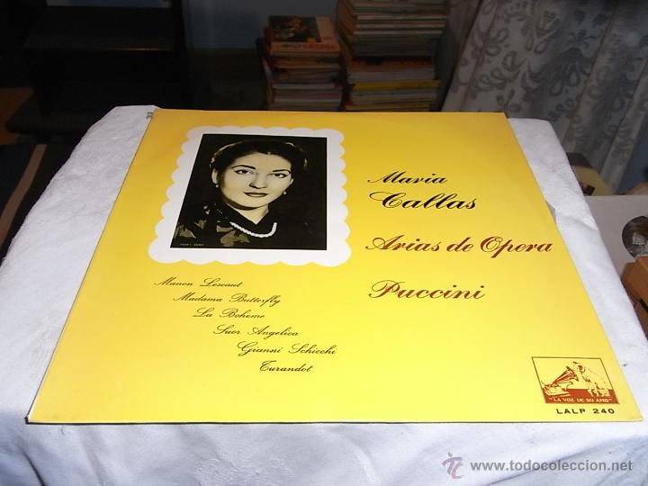 Discos de vinilo: Maria Callas, Arias de Opera, Puccini - Foto 1