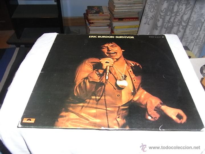 Discos de vinilo: Eric Burdon, Survivor, Polydor. 1977 - Foto 1