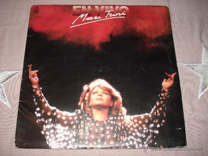 Discos de vinilo: MARI TRINI - EN VIVO DOBLE LP - Foto 1