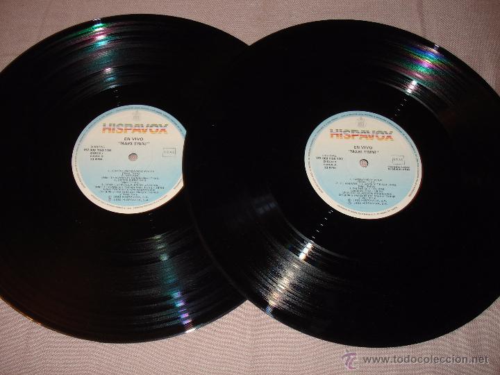Discos de vinilo: MARI TRINI - EN VIVO DOBLE LP - Foto 2