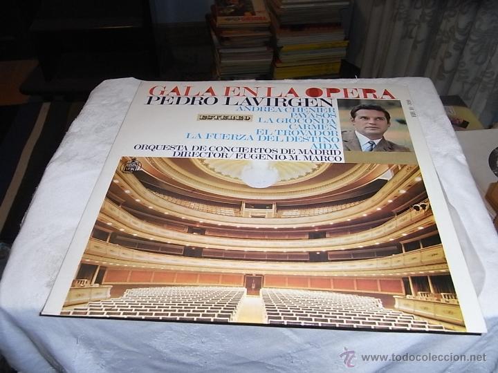 Discos de vinilo: Pedro Lavirgen, Gala en la Opera - Foto 1