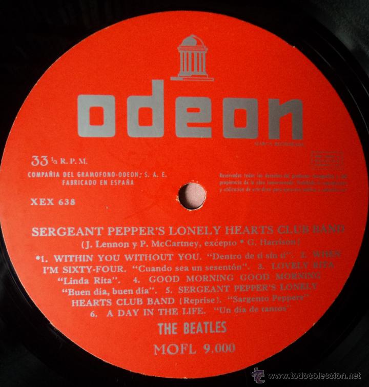 The Beatles Sgt Peppers Lonely Hearts Club B Sold Through Direct Sale