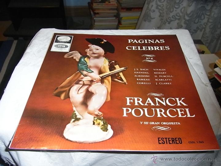 Discos de vinilo: Franck Pourcel, Paginas Celebres n&ordm; 6 - Foto 1