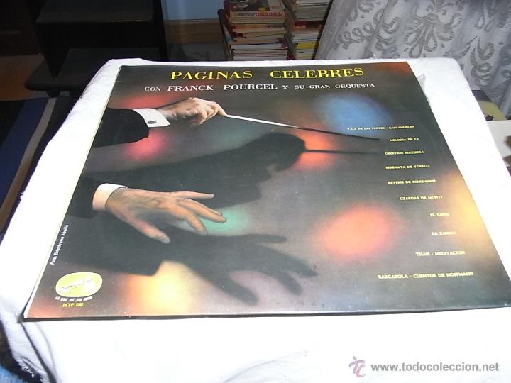 Discos de vinilo: Franck Pourcel, Paginas Celebres - Foto 1