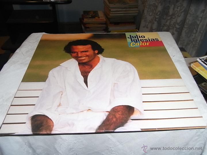 Discos de vinilo: Julio Iglesias. Calor - Foto 1