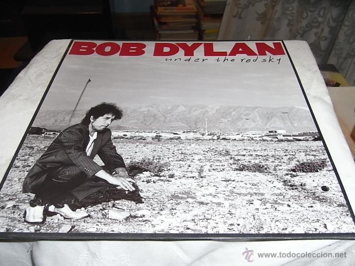 Discos de vinilo: Bob Dylan, Under the red sky - Foto 1