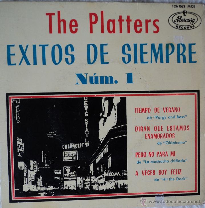 Discos de vinilo: The Platters - Exitos de siempre Vol. 1 - Edici&oacute;n de 1962 de Espa&ntilde;a - Foto 1