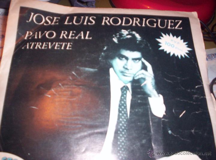 Discos de vinilo: JOSE LUIS RODRIGUEZ - PAVO REAL - 1980 - Foto 1