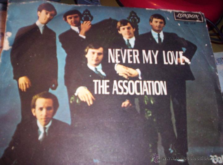 Discos de vinilo: THE ASSOCIATION - NEVER MY LOVE - 1967 - Foto 1