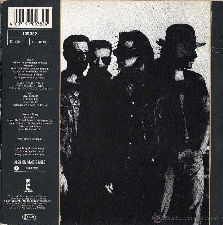 u2 where the streets have no name