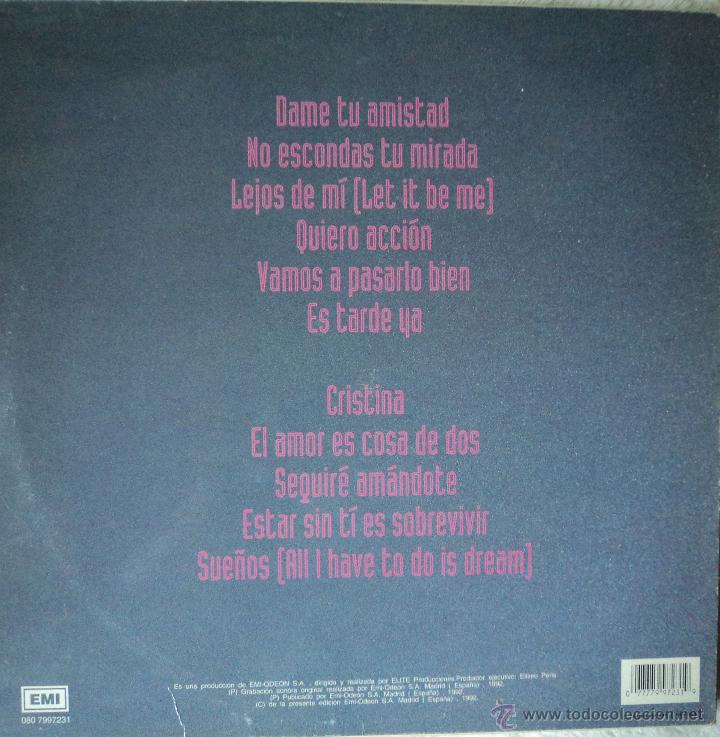 Discos de vinilo: Tennessee - Sue&ntilde;os - Edici&oacute;n de 1992 de Espa&ntilde;a - Foto 2