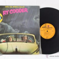 Discos de vinilo: DISCO LP VINILO - RY COODER. INTO THE PURPLE VALLEY - WEA, AÑO 1972