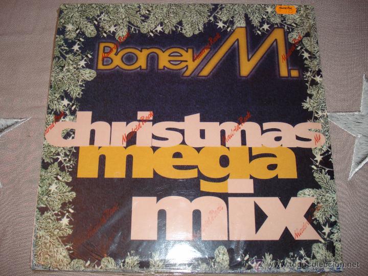 Discos de vinilo: BONEY M-CHRISTMAS MEGA MIX - Foto 1