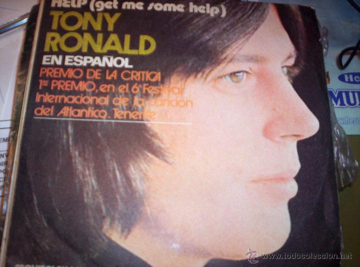 Discos de vinilo: TONY RONALD - HELP - 1971 - Foto 1