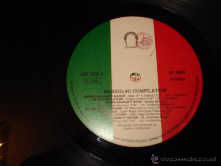 Discos de vinilo: MUSSOLINI COMPILATION - Foto 2