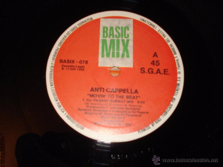 Discos de vinilo: ANTICAPPELLA MOVIN TO THE BEAT - Foto 2
