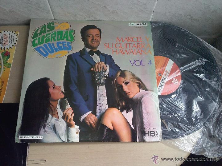Vinyl records: MARCEL Y SU GUITARRA-LAS CUERDAS DULCES VOL.4 LP Vinyl~Venezuela Pressing PALACIO LPS-66292