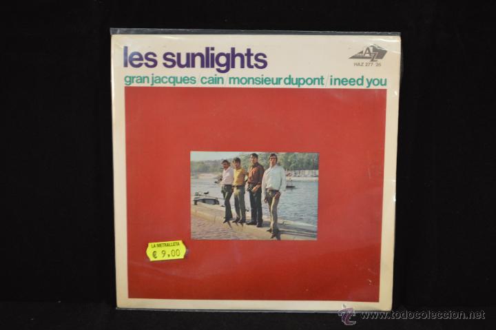 Disques de vinyle: LES SUNLIGHTS - GRAND JACQUES +3 - EP