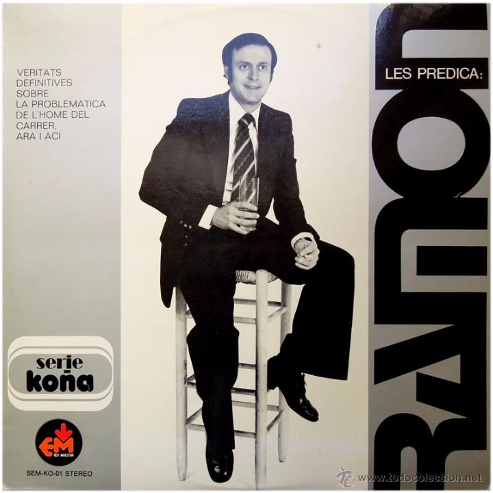 Discos de vinilo: Ram&oacute;n - Veritats Definitives Sobre la Problem&aacute;tica De Lhome... - Lp 1978 - Edi-Master SEM KO01 - Foto 1