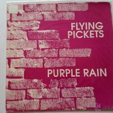 Discos de vinilo: FLYING PICKETS - PURPLE RAIN (PRINCE) (PROMO 1991). Lote 54421635