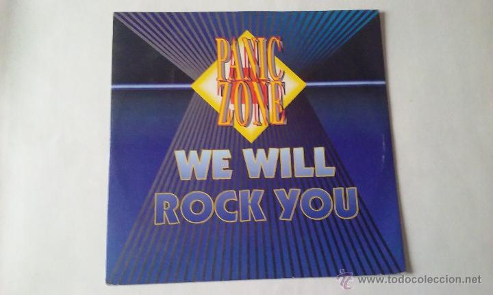 Discos de vinilo: Panic Zone - We Will Rock You - 1991 - Foto 1