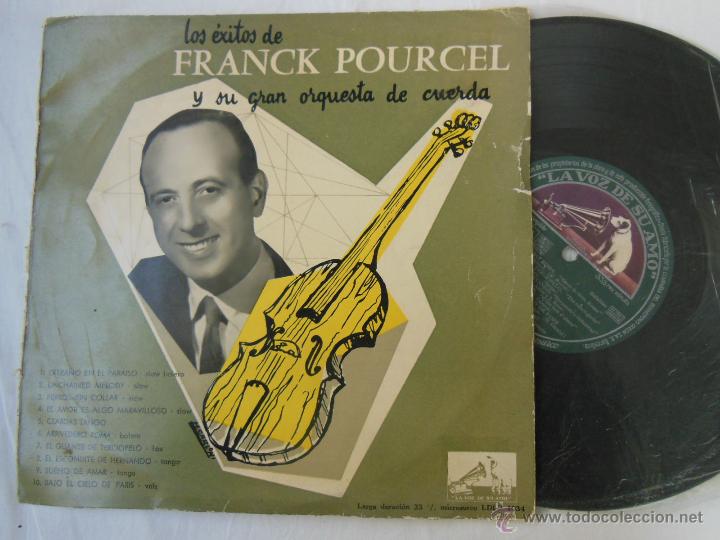 Discos de vinilo: Los &eacute;xitos de FRANCK POURCEL y su gran Orquesta de Cuerda - Foto 1