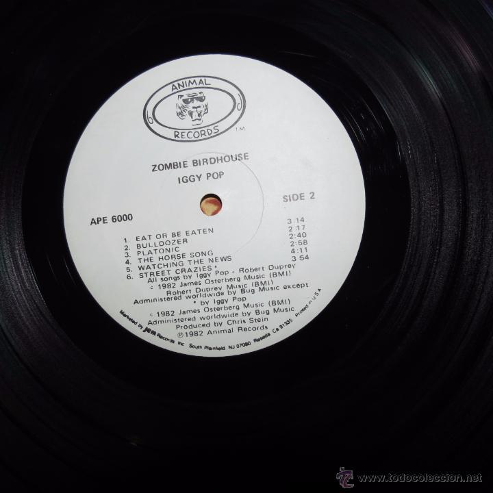 Discos de vinilo: iggy pop - zombie birdhouse - Foto 4